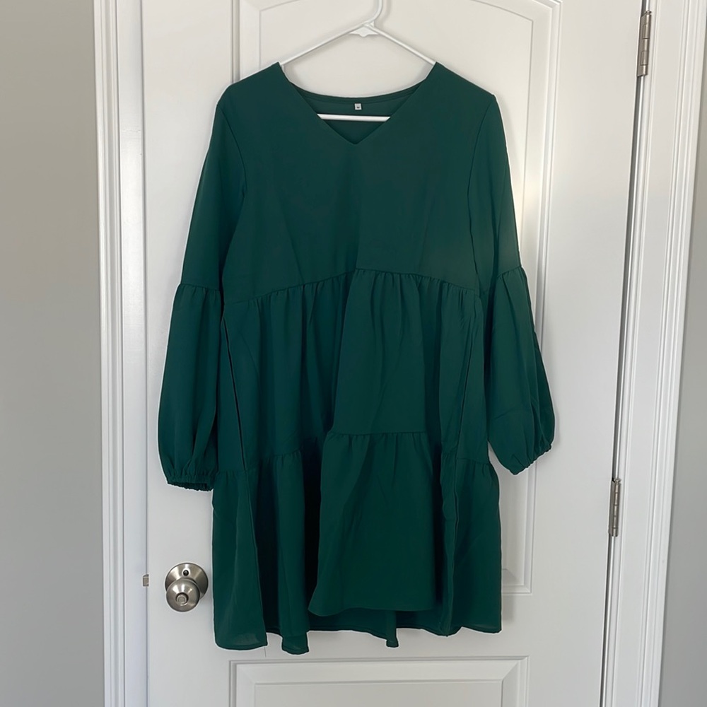 Green dress